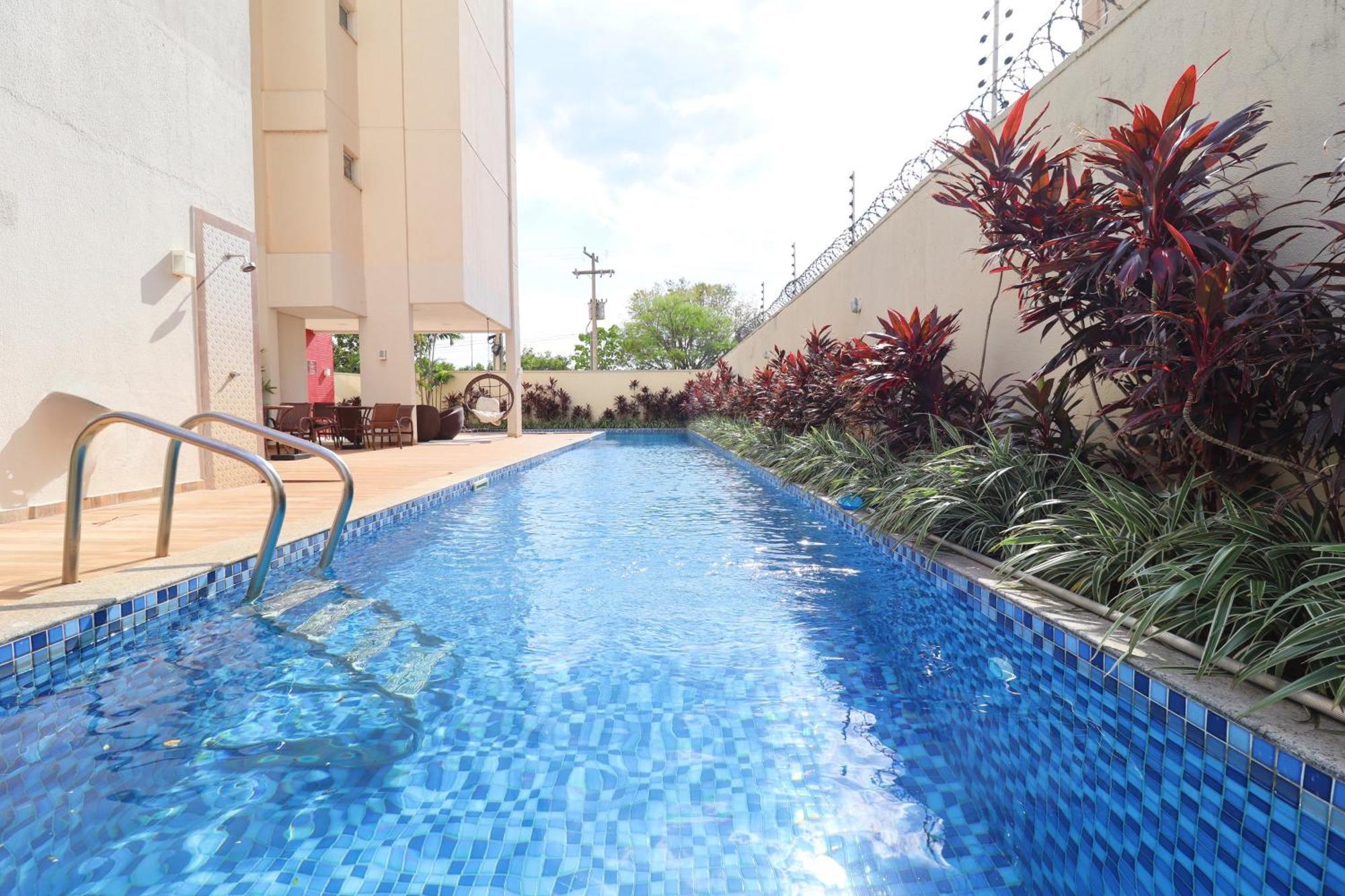 Palmas Experience - Apartamento Vista Lago, Proximo Ao Shopping Dış mekan fotoğraf